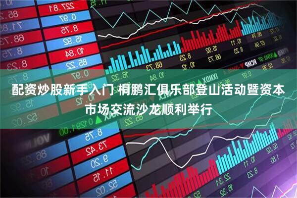 配资炒股新手入门 桐鹏汇俱乐部登山活动暨资本市场交流沙龙顺利举行