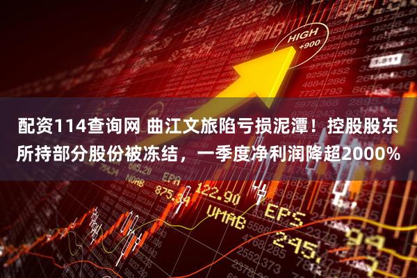 配资114查询网 曲江文旅陷亏损泥潭！控股股东所持部分股份被冻结，一季度净利润降超2000%