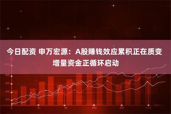 今日配资 申万宏源：A股赚钱效应累积正在质变 增量资金正循环启动
